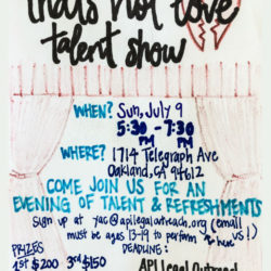 WANNA WIN UP TO $200? PERFORM FOR THE THAT’S NOT LOVE TALENT SHOW!