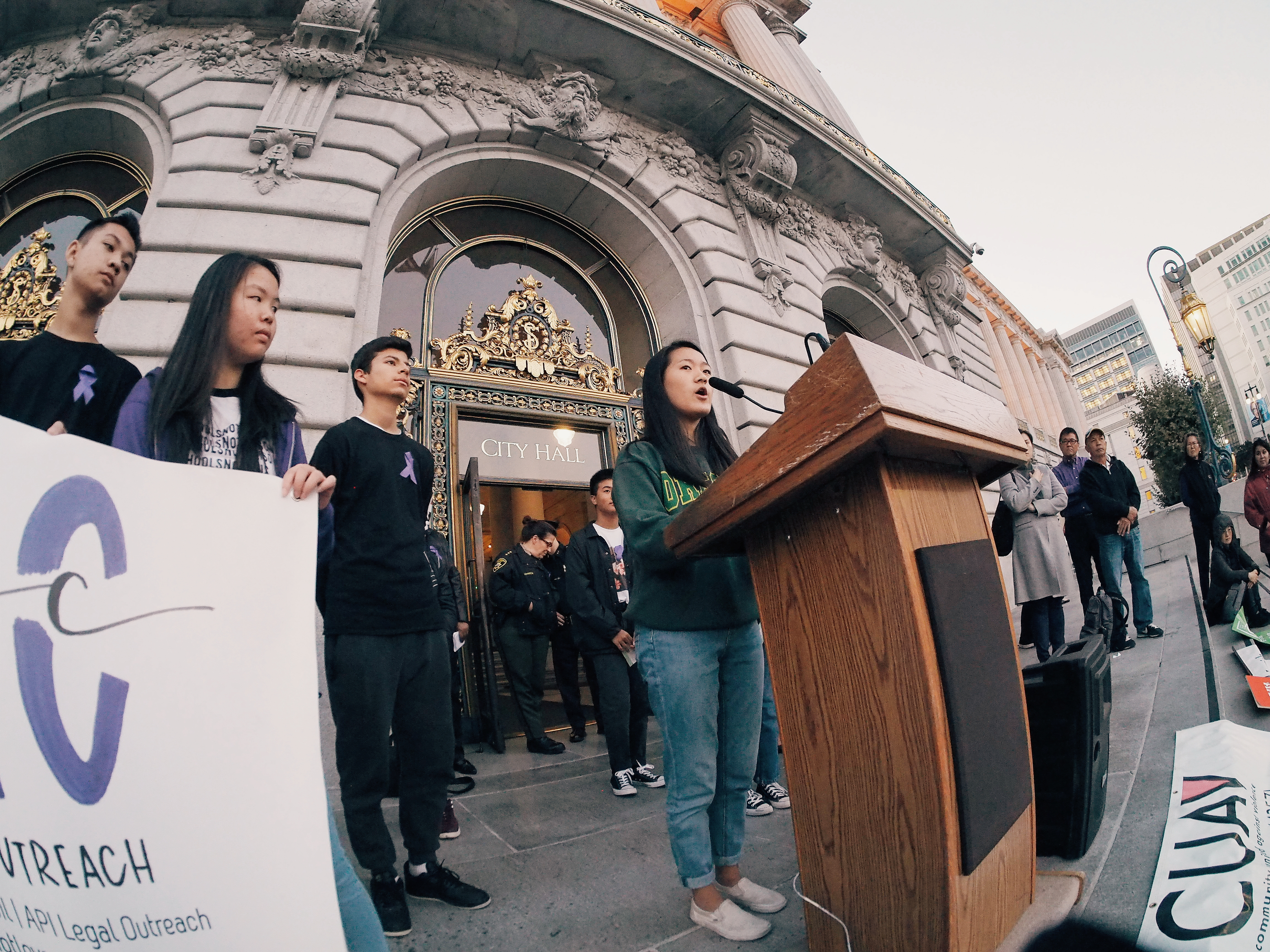 YAC AT SF’S 2019 DOMESTIC VIOLENCE AWARENESS MONTH KICKOFF